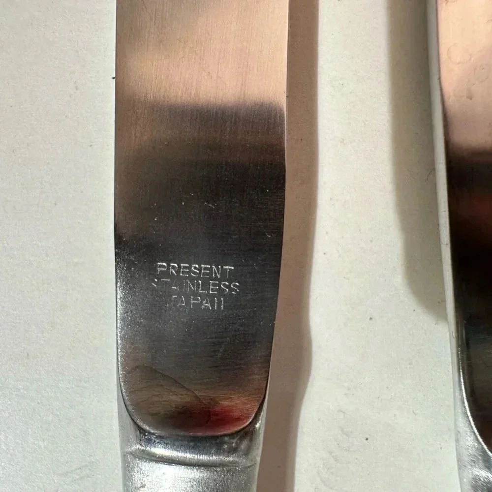 MCM Stainless by Present Fifth Avenue Mount Vernon Dinner Knives‎ Set Of 6 Boxed